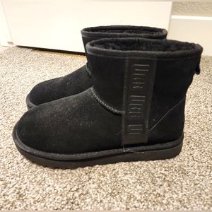 Authentic classic mini black UGG boots